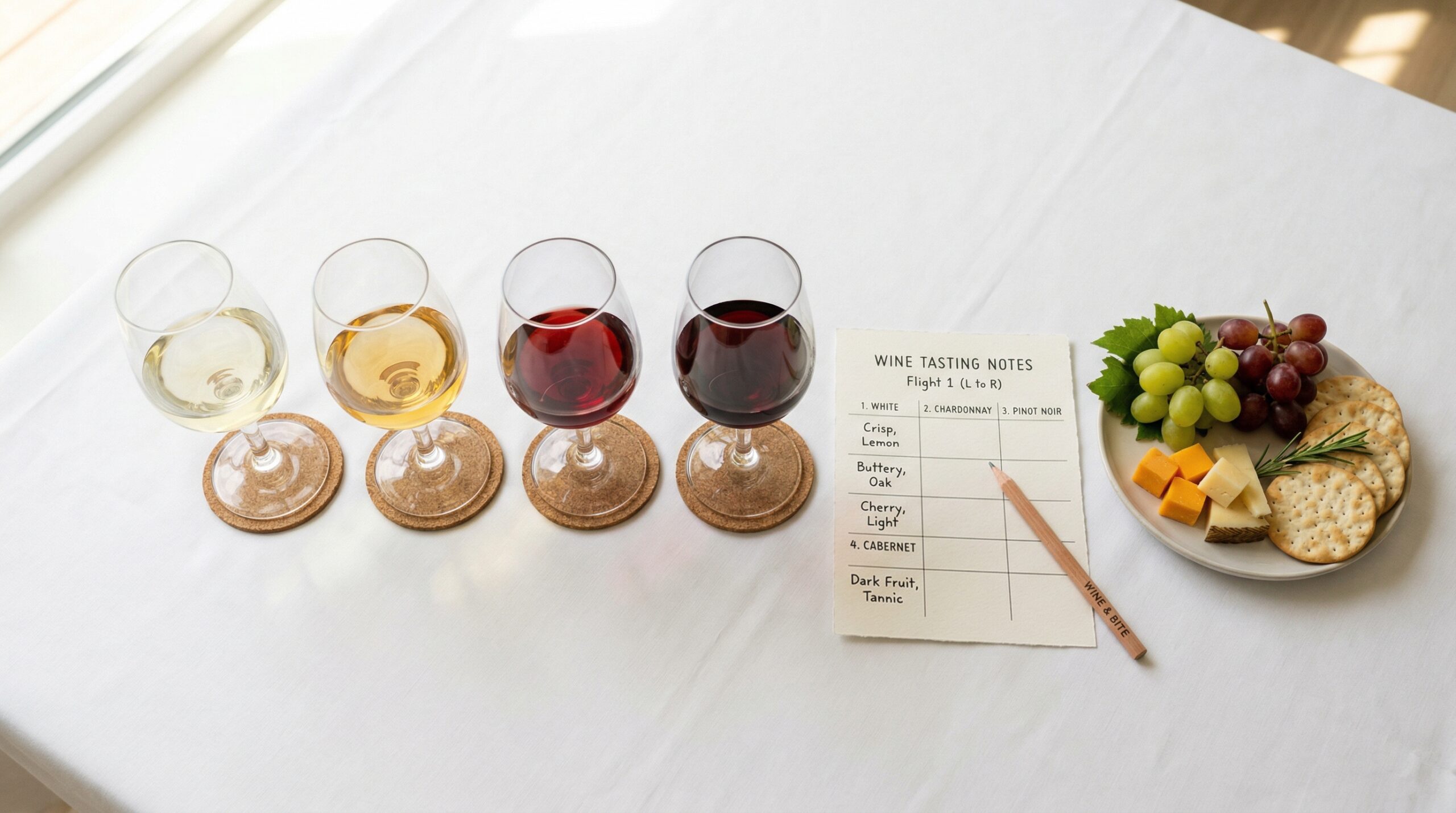 初心者向けワインテイスティングセット