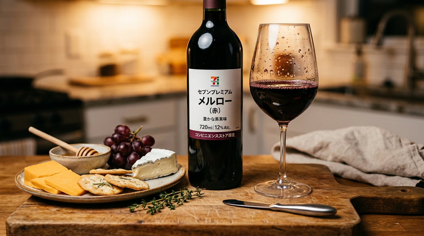 コンビニワインとペアリング