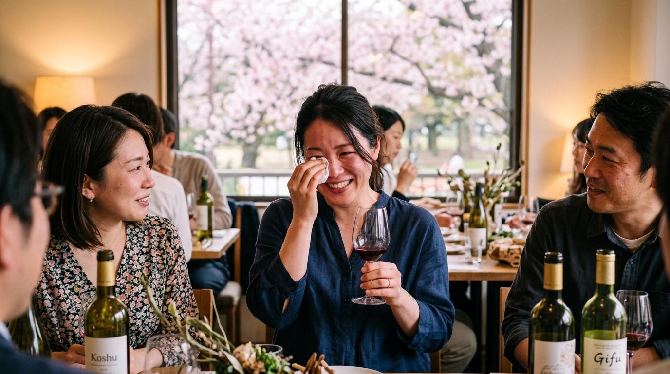 感極まる参加者