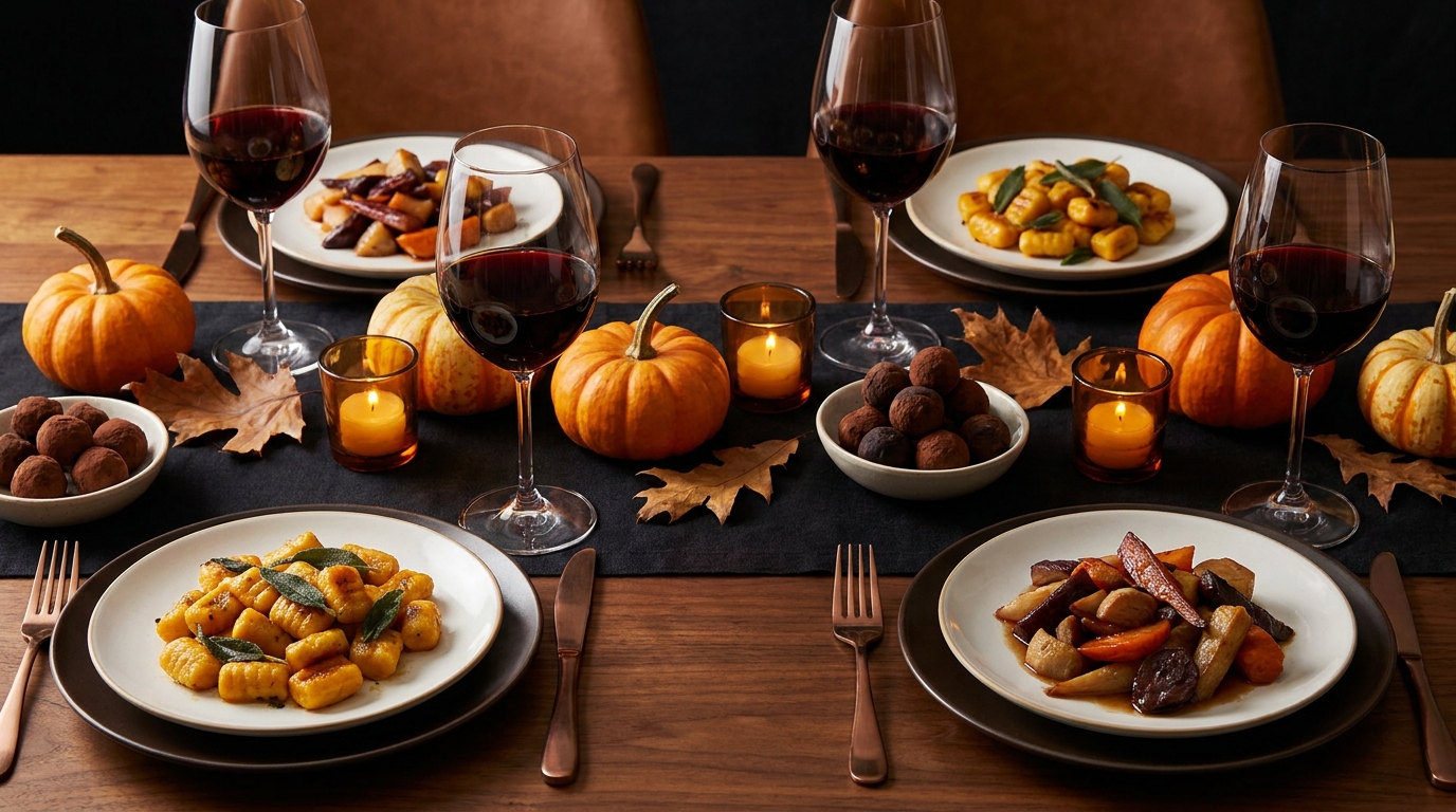 ハロウィン料理とワインのペアリング